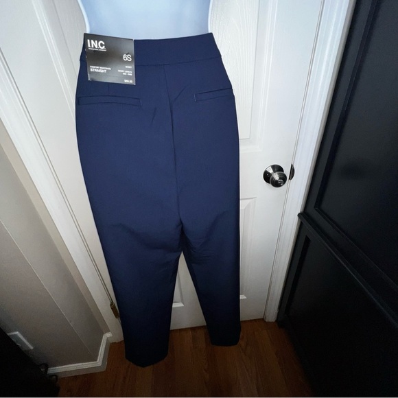 NWT INC Women’s 6 Short Straight Leg Trouser Dress Pants Office Mid Rise 6S - Picture 8 of 16